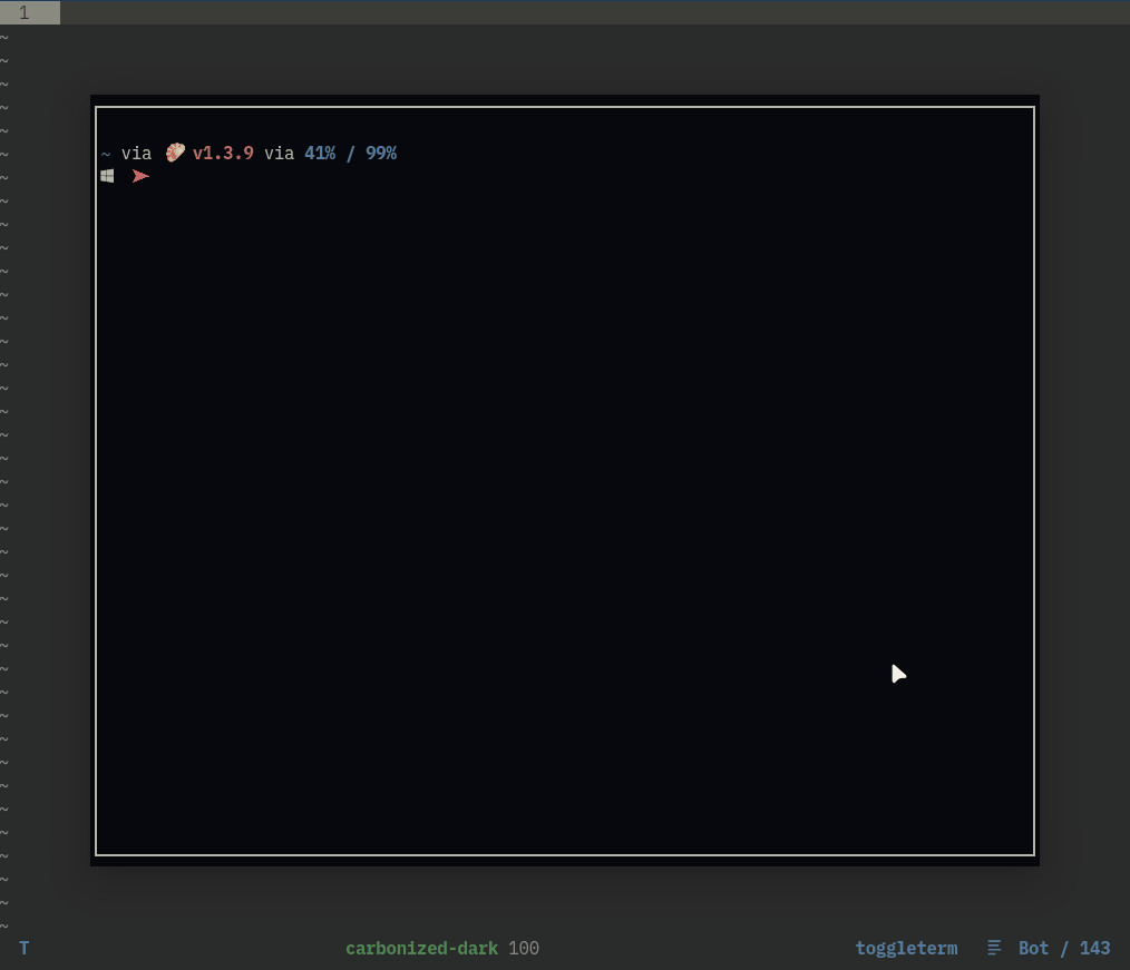 Neovim terminal double esc